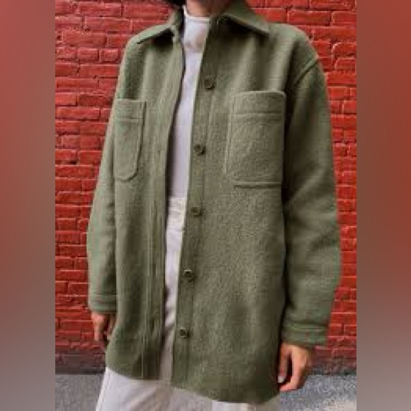 Aritzia Wilfred Free Beam Shirt Jacket - Birch - Picture 1 of 7